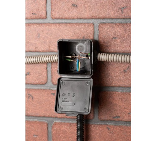 Коробка распределительная КМР-030-036, 4 мембр.ввода (65х65х50) чёрная  plc-kmr2-030-036-b  EKF