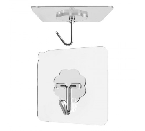 Крючок универсальный на клейкой основе (5шт в упак), HK-002  39643  STEKKER