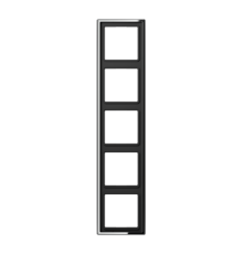 Рамка 5-кратная; полированный хром  GCR2985  Jung