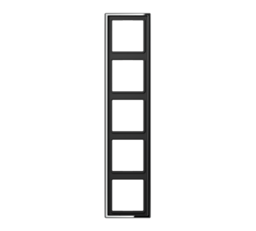 Рамка 5-кратная; полированный хром  GCR2985  Jung