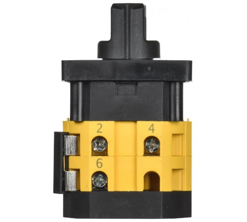 Переключатель кулачковый стандартная рукоятка 16А схема 82  MI-CS10-016-082  IEK