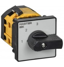 Переключатель кулачковый стандартная рукоятка 16А схема 82  MI-CS10-016-082  IEK