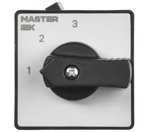 Переключатель кулачковый стандартная рукоятка 16А схема 82  MI-CS10-016-082  IEK