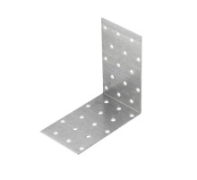 Уголок крепежный равносторонний 40х80х80х2, оцинкованный - накл.  128096  Tech-KREP
