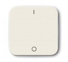 Клав. для механизмов 2-х и 3-х полюсных выкл., с маркировкой "I/O", серия Busch-Duro 2000 SI, цвет сл. кость  1731-0-0330   2CKA001731A0330  ABB