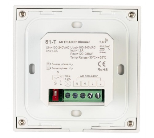 Панель Sens SMART-P36-DIM White (100-240V, 1.2A, TRIAC)  027113  Arlight