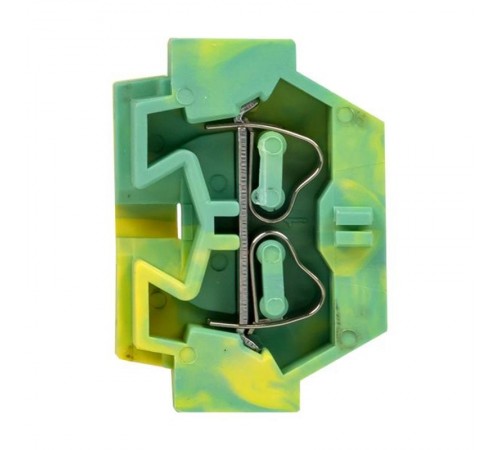 Миниклемма STB-4 32A (50 шт) желто-зеленая PROxima  stb-m-4-y-green-r  EKF