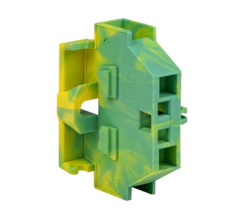 Миниклемма STB-4 32A (50 шт) желто-зеленая PROxima  stb-m-4-y-green-r  EKF