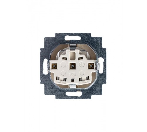 ABB Basic 55 Сл. кость Розетка с/з с защитными шторками  2013-0-5279   2CKA002013A5279  ABB