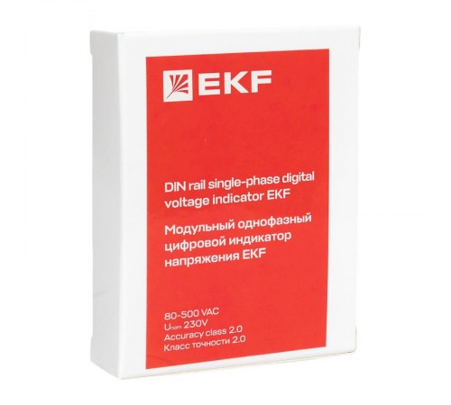 Индикатор напряжения модульный однофазный цифровой VDI-G31EKF