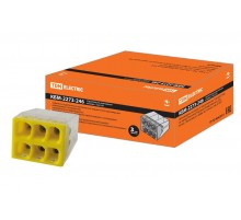 Строительно-монтажная клемма КБМ-2273-246 (2,5мм2) с пастой  SQ0517-0116  TDM