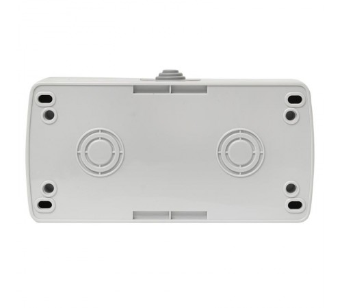 Мурманск Блок  розетка 1-м 16А с заземлением с крышкой + 2-кл выключатель IP54 серый EKFEFRV16-052-30-540EKF