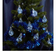 Светодиодная гирлянда CL580 фигурная 3м +0.5м 5000K с питанием от батареек  32369  Feron