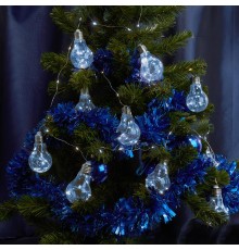 Светодиодная гирлянда CL580 фигурная 3м +0.5м 5000K с питанием от батареек  32369  Feron