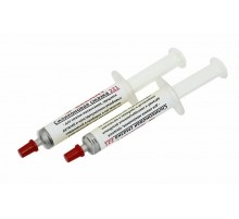 Смазка силиконовая 221 (до +350) 2мл (шприц)   09-3955  REXANT