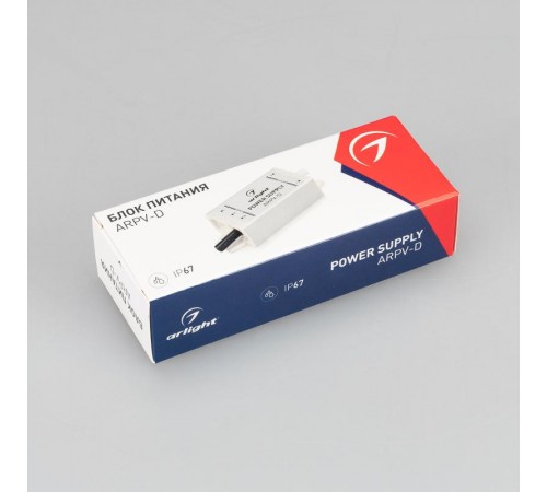 Блок питания ARPV-24010-D (24V, 0.42A, 10W) (Arlight, IP67 Металл, 3 года)  026909(1)  Arlight