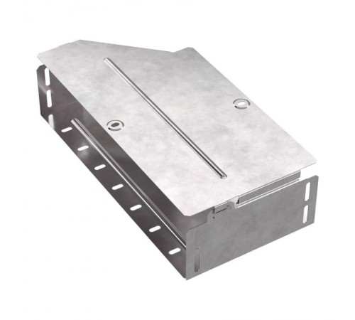 Переходник правый с крышкой Стандарт 400х300х100   PR16.0717  Промрукав