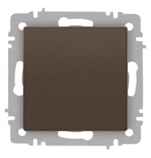 Выключатель Intro Accent 6-101-08 , 10А-250В, IP20, СУ, AL/CU, бронза  Б0063438  Intro