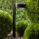 Cветильник садовый декоративный SL-PL42-DMD на солнечной батарее, пластик, черный, 42 см  Б0007511  ЭРА