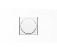 Накладка с поворотной ручкой для механизма поворотного светорегулятора, серия SKY, цвет альпийский белый2CLA856020A1101 ABB