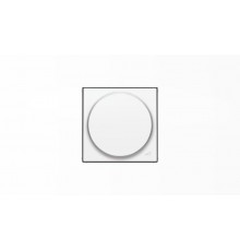 Накладка с поворотной ручкой для механизма поворотного светорегулятора, серия SKY, цвет альпийский белый2CLA856020A1101 ABB