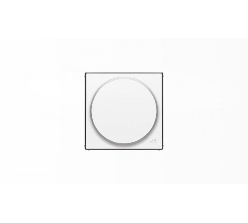 Накладка с поворотной ручкой для механизма поворотного светорегулятора, серия SKY, цвет альпийский белый2CLA856020A1101 ABB