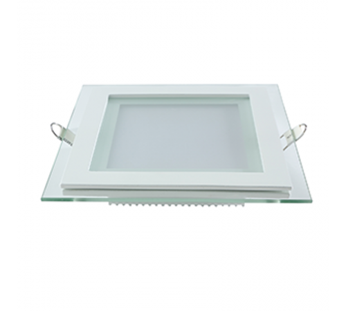 Светильник светодиодный встраиваемый квадратный с декоративным стеклом 6W 3000K 1/40  948111106  Gauss