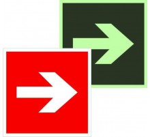 Знак F 01-01 "Направляющая стрелка" 200х200 мм an-f-01-01-f  EKF