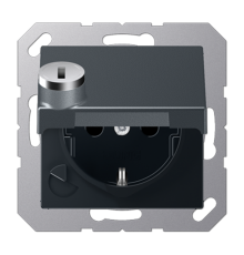 SCHUKO® розетка с замком A1520BFKLSLANM Jung