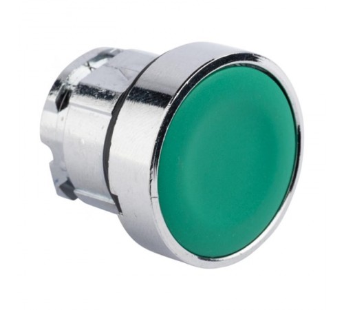 Исполнительный механизм кнопки XB4 зеленый плоский  возвратный без фиксации, без подсветки EKF PROxima    XB4BA-G   EKF 