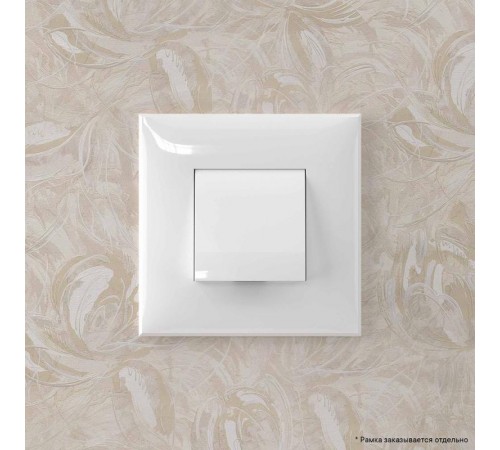 Вывод кабеля из стены "Avanti", "Белое облако"  4400983  DKC