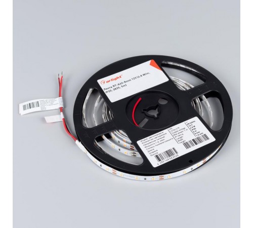 Лента светодиодная RT-A60-8mm 12V Pink (4.8 W/m, IP20, 2835, 5m) (arlight, 4.8 Вт/м, IP20)  013571(2)  Arlight