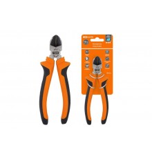 Бокорезы (кусачки), с двухкомпонентными рукоятками, CR-V сталь, 180 мм, серия "Алмаз"  SQ1012-0203  TDM