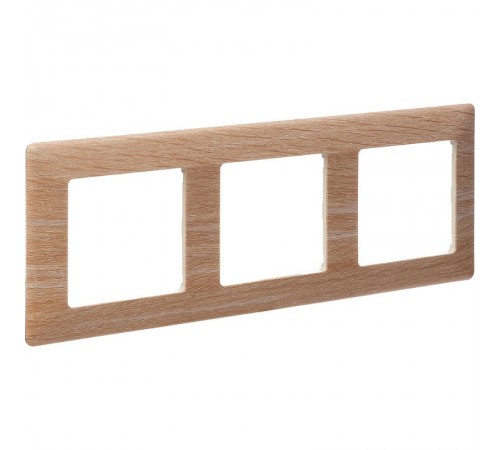 Valena LIFE Светлое дерево Рамка 3-ая  754183  Legrand