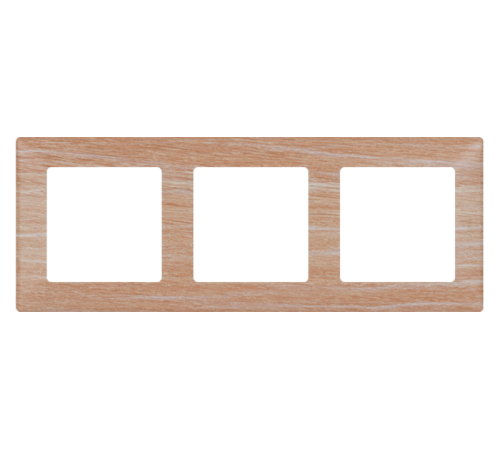 Valena LIFE Светлое дерево Рамка 3-ая  754183  Legrand