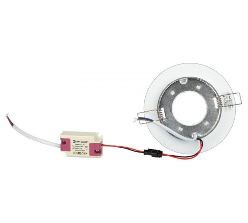 Cветильник встраиваемый со светодиодной подсветкой DK LD51 MR GX53 зеркальный  Б0057467  ЭРА