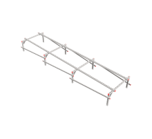 Опорная конструкция для установки оборудования TECHNORAPTOR 1000х4000 HD  KM-TR-SSEI-1000-4000 HD  КМ - профиль