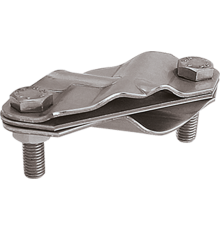 Зажим заземления стержень - полоса/пруток диагональный, нерж.94003Ezetek