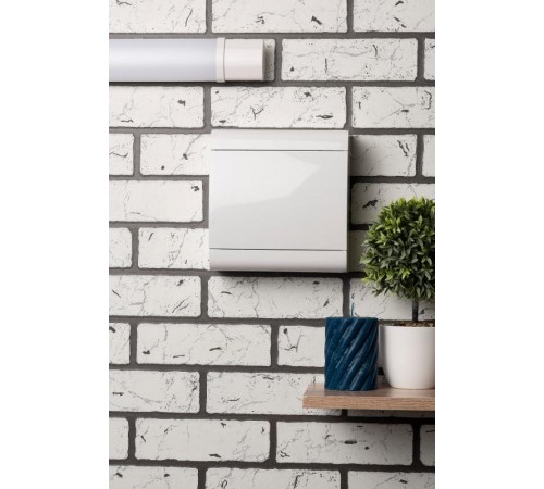 Щит распределительный навесной ЩРН-П-8 "SlimBox" белая дверца IP41 PROxima  sb-n-8w  EKF