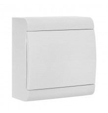 Щит распределительный навесной ЩРН-П-8 "SlimBox" белая дверца IP41 PROxima  sb-n-8w  EKF