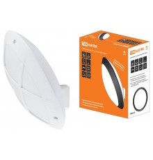 Светильник уличный настенный НБУ 05-60-008 Мегас 2 60Вт ЛН/КЛЛ/LED Е27 IP64 белый с решеткой  SQ0328-0307  TDM