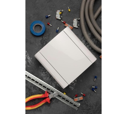 Щит распределительный навесной ЩРН-П-8 "SlimBox" белая дверца IP41 PROxima  sb-n-8w  EKF