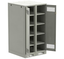 ITK LINEA B Шкаф (пустой) 1700х900мм дверь двуст. мет. сер.  LB35-17H99-2M  ITK