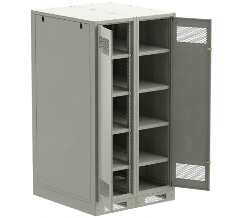 ITK LINEA B Шкаф (пустой) 1700х900мм дверь двуст. мет. сер.  LB35-17H99-2M  ITK