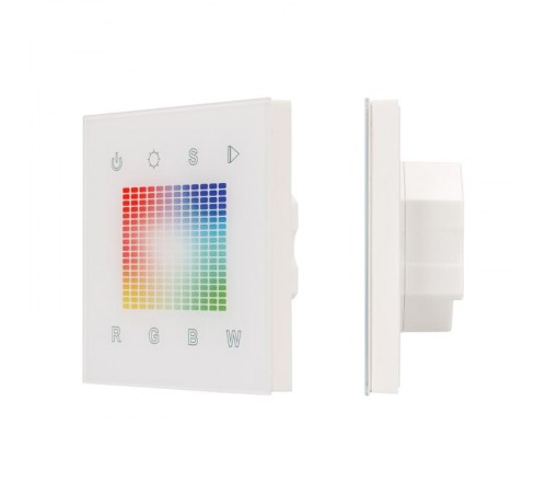 Панель Sens SR-2831S-AC-RF-IN White (220V,RGB,1зон  018277  Arlight