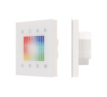 Панель Sens SR-2831S-AC-RF-IN White (220V,RGB,1зон  018277  Arlight