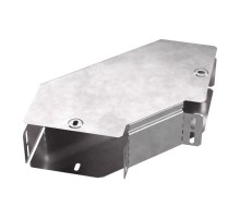 Угол горизонтальный 90 градусов с крышкой Стандарт 150х80  PR16.0415  Промрукав