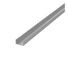 Алюминиевый профиль для LED ленты накладной 2000х17х7 мм (максимальная ширина ленты 16 мм) 1 шт  V4-R0-70.0001.KIT-5555  VARTON