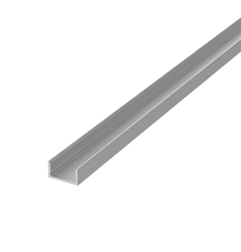 Алюминиевый профиль для LED ленты накладной 2000х17х7 мм (максимальная ширина ленты 16 мм) 1 шт  V4-R0-70.0001.KIT-5555  VARTON