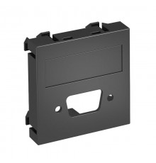 Мультимедийная рамка VGA/D-Sub9 Modul45 (черный) (MTG-DB O SWGR1)  6104709  OBO Bettermann